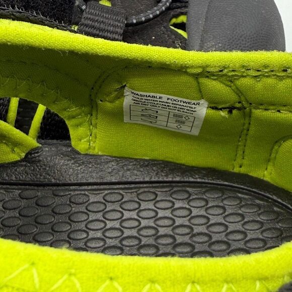 KEEN Newport II Lime Green Black Hiking Sandals - Big Kid US 4 / EU 36 - Picture 10 of 13
